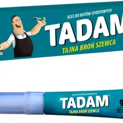 Klej TADAM – tajna broń szewca. Idealny, gdy potrzebujesz kleju do butów sportowych.