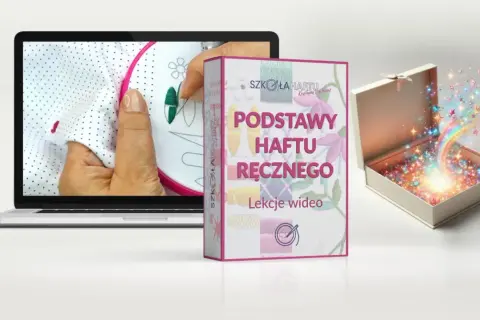 Kurs haftu ręcznego: naucz się różnych ściegów, w tym rodzaj mereżki. Odkryj magię tworzenia!