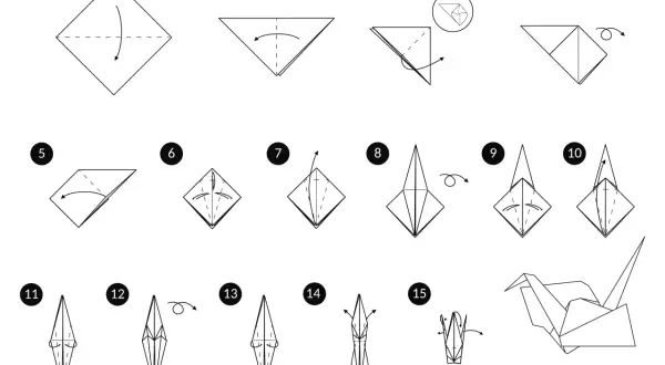 Instrukcja krok po kroku, jak złożyć origami. Zobacz, jak z prostej serwetki powstaje piękny łabędź.