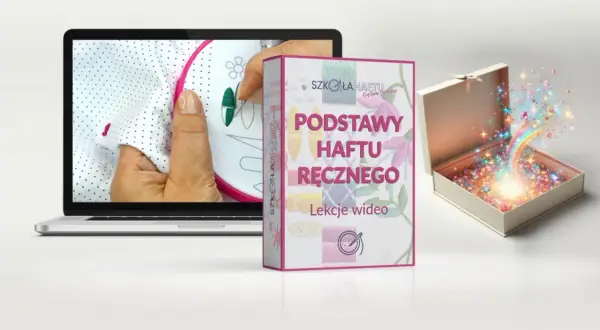 Kurs haftu ręcznego: naucz się różnych ściegów, w tym rodzaj mereżki. Odkryj magię tworzenia!